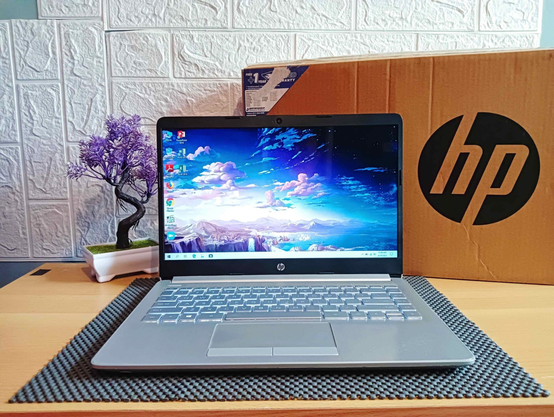 Laptop HP 14s-dk0005AU