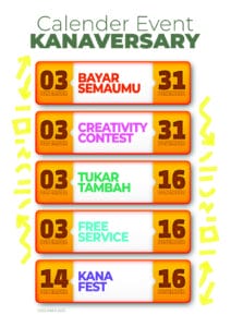 Calender KanaVersary