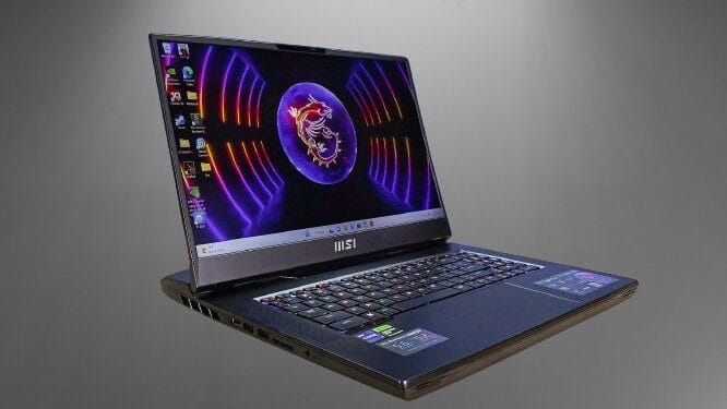 Desain MSI Titan GT77HX