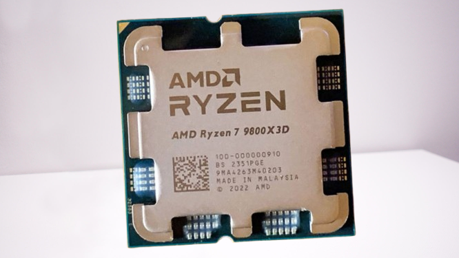 CPU seperti AMD Ryzen 7 9800X3D