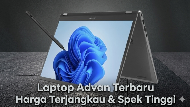laptop advan terbaru
