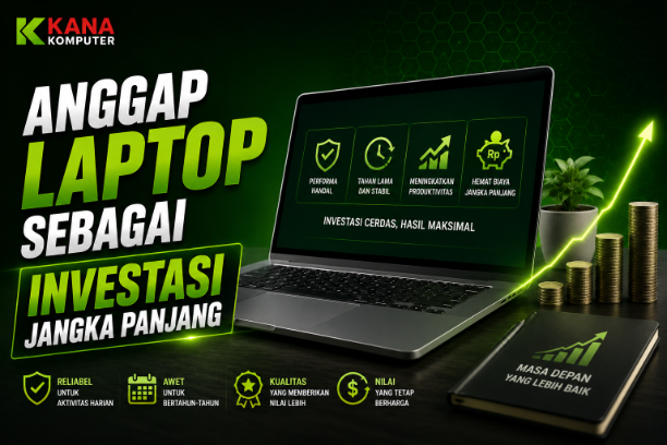 Anggap Laptop sebagai Investasi Jangka Panjang