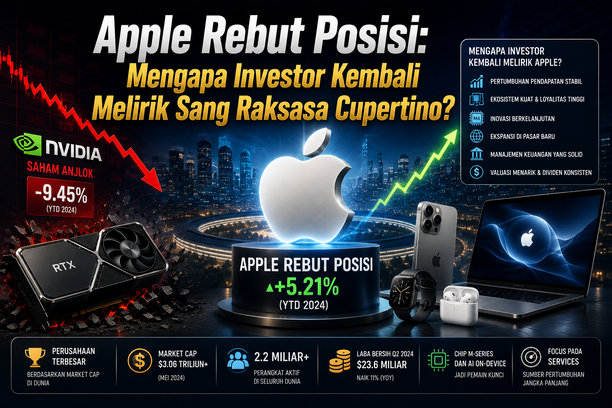 Apple Rebut Posisi: Mengapa Investor Kembali Melirik Sang Raksasa Cupertino?