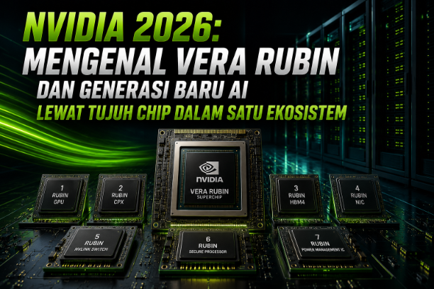 NVIDIA 2026: Mengenal Vera Rubin dan Generasi Baru AI Lewat Tujuh Chip dalam Satu Ekosistem