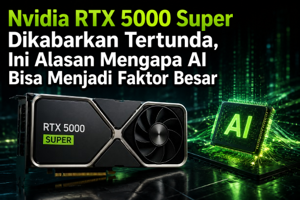 Nvidia RTX 5000 Super Dikabarkan Tertunda, Ini Alasan Mengapa AI Bisa Menjadi Faktor Besar