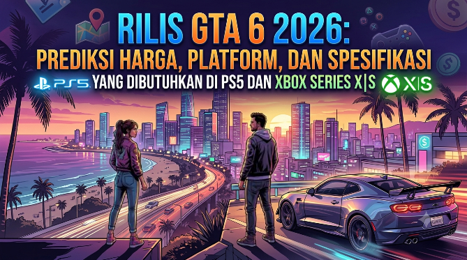 Rilis GTA 6 2026: Prediksi Harga, Platform, dan Spesifikasi yang Dibutuhkan di PS5 dan Xbox Series X|S