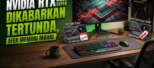 Nvidia RTX 5000 Super Dikabarkan Tertunda