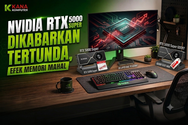 Nvidia RTX 5000 Super Dikabarkan Tertunda