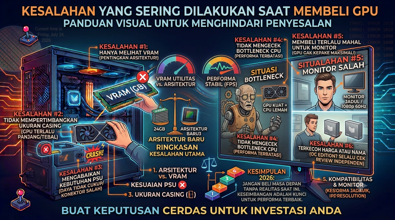 Kesalahan yang Sering Dilakukan Saat Membeli GPU