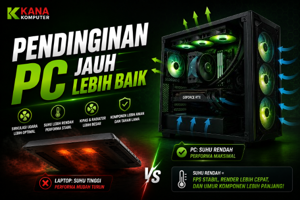 Pendinginan PC Jauh Lebih Baik