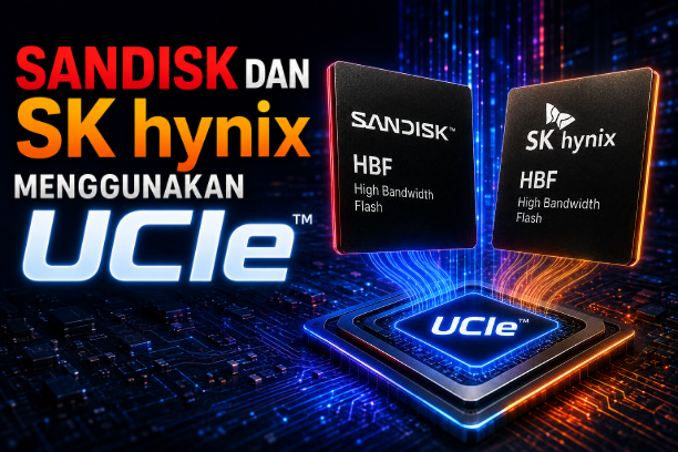 Sandisk dan SK hynix Menggunakan UCIe untuk HBF
