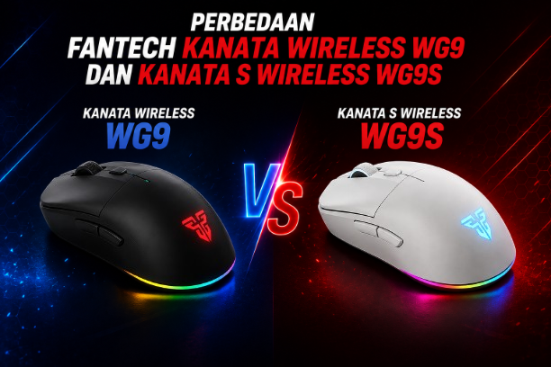 perbedaan Fantech Kanata Wireless WG9 dan Kanata S Wireless WG9S