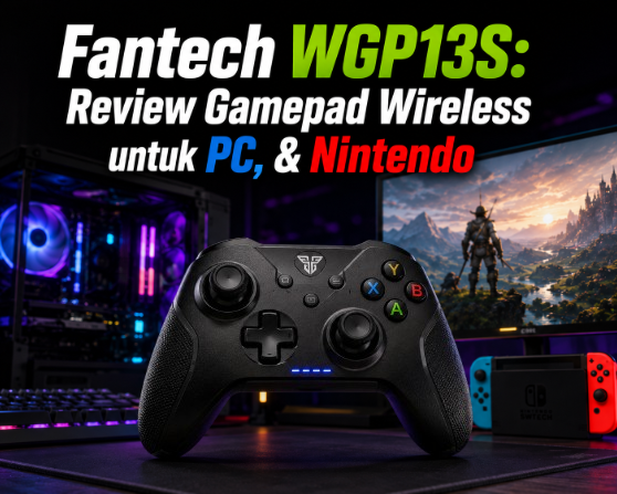Fantech WGP13S Layout Tombol yang Familiar