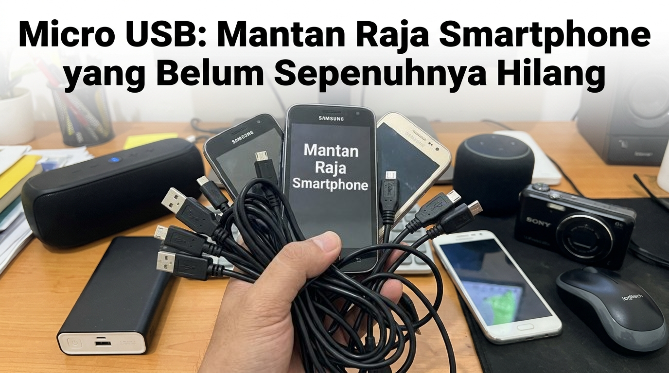 Micro USB: Mantan Raja Smartphone yang Belum Sepenuhnya Hilang