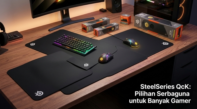 SteelSeries QcK: Pilihan Serbaguna untuk Banyak Gamer