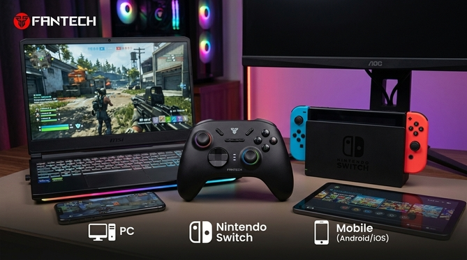 Fantech WGP15 untuk PC, Switch, dan Mobile