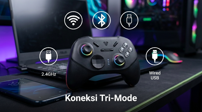Fantech WGP15 dengan Koneksi Tri-Mode