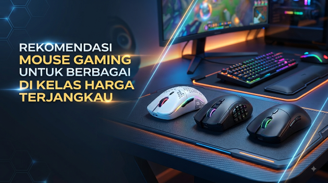 Rekomendasi Mouse Gaming untuk Berbagai Kebutuhan di Kelas Harga Terjangkau