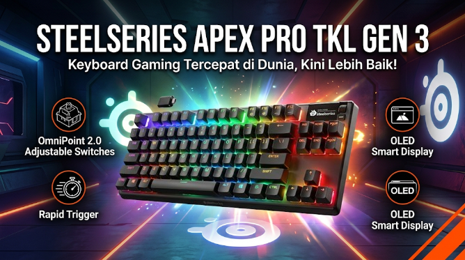 SteelSeries Apex Pro TKL Gen 3