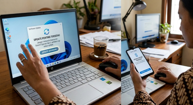 Jangan Menunda Update Software dan Sistem Operasi