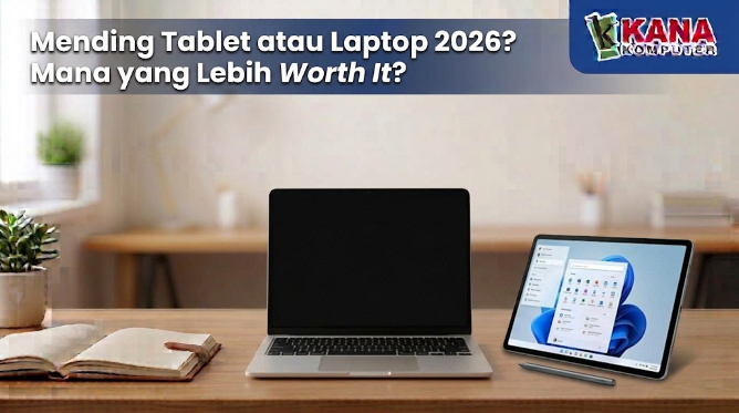 Mending Tablet atau Laptop