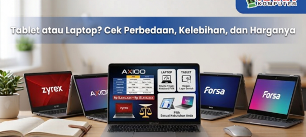 Tablet atau Laptop