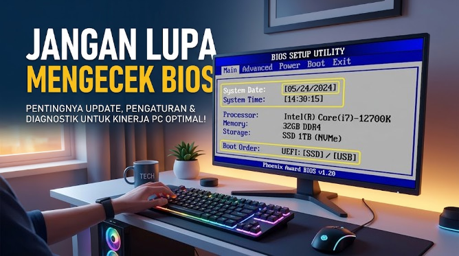 Jangan Lupa Mengecek BIOS
