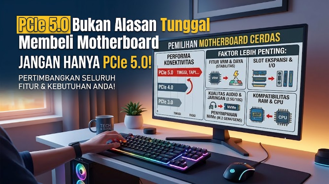 PCIe 5.0 Bukan Alasan Tunggal Membeli Motherboard