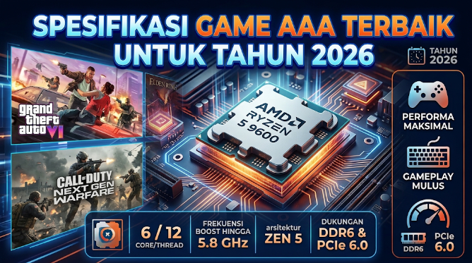 Spesifikasi untuk Game AAA, Apakah Masih Worth It pada 2026?