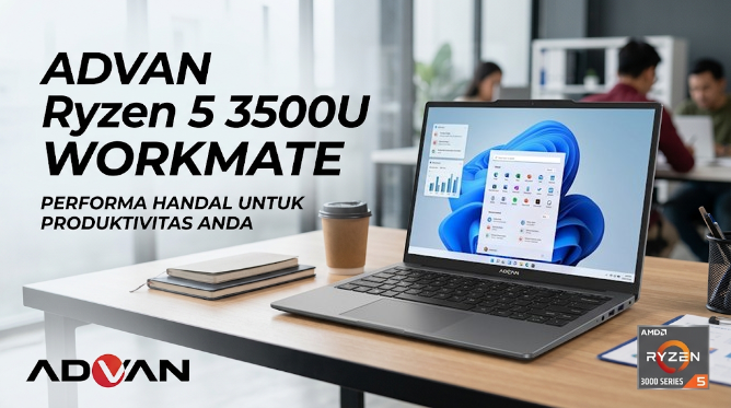 Advan Ryzen 5 3500U Workmate