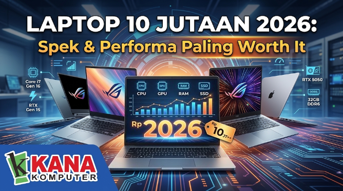 Laptop 10 Jutaan