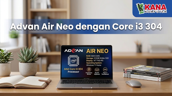 Advan Air Neo dengan Core 3 304