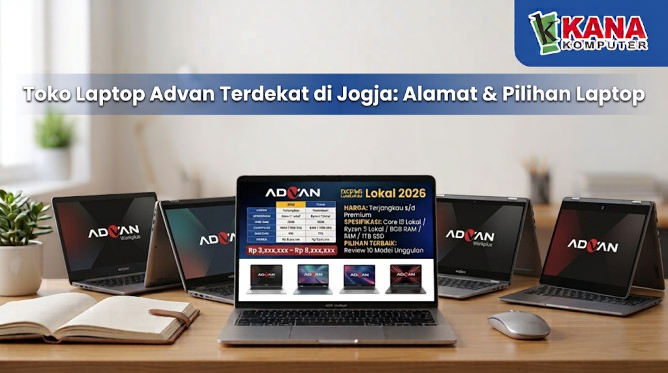 toko laptop advan terdekat