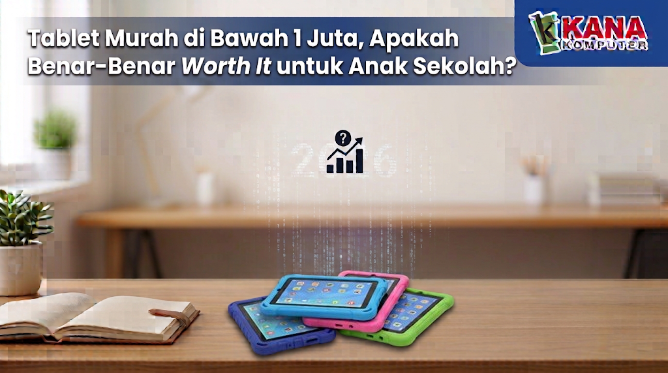 Tablet Murah di Bawah 1 Juta, Apakah Benar-Benar Worth It untuk Anak Sekolah?