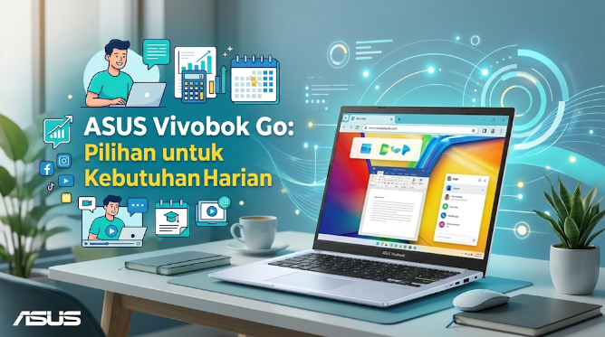 ASUS Vivobook Go: Pilihan untuk Kebutuhan Harian