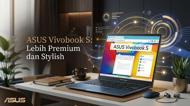 ASUS Vivobook S: Lebih Premium dan Stylish