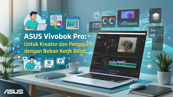 ASUS Vivobook Flip: Fleksibel dengan Layar Sentuh